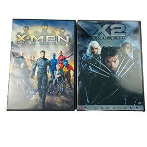 Lot 2 X Men: Days of Future Past Adventure X2 XMen United u Sci Fi DVD 2003 2014